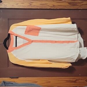 Aerie Pool-To-Party Cover Up Shirt